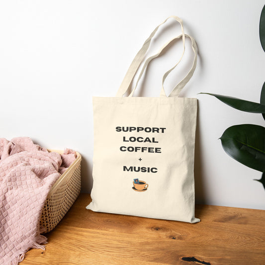 Dank Delish Coffee Canvas Tote Bag